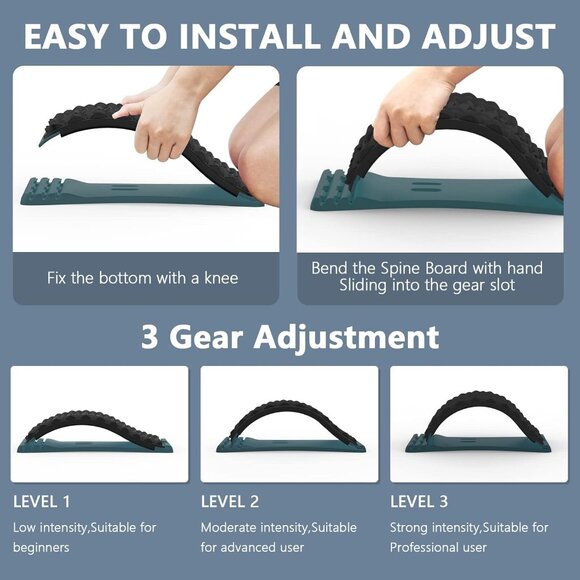 Back Stretcher Adjustable Spine Board - Picture 5 of 6